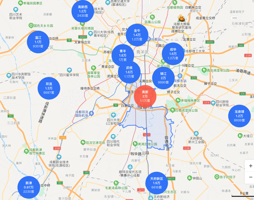 成都最新樓盤地圖，城市發(fā)展的見證者