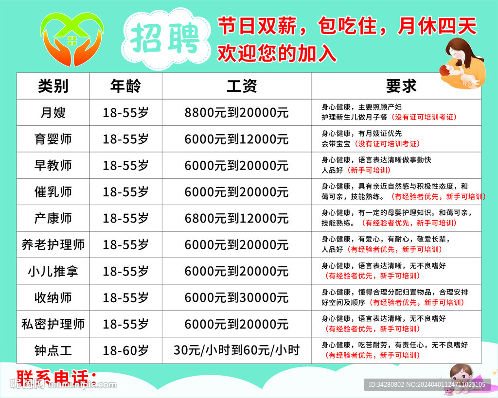 寧波保姆最新招聘信息全解析，招聘細節(jié)一覽